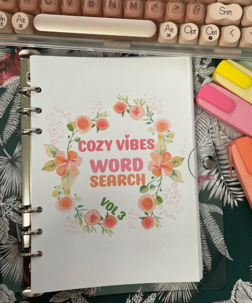 COZY VIBES Word Search Puzzle  Vol 3 - Image 2