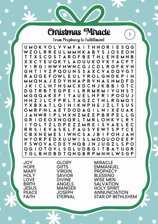 Christmas Word Search Puzzles Edition 3 - Image 2
