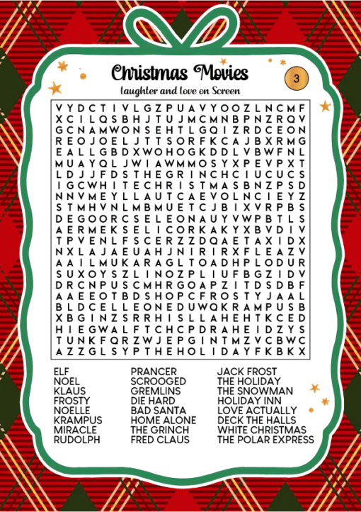 Christmas Word Search Puzzles Edition 1 - Image 4