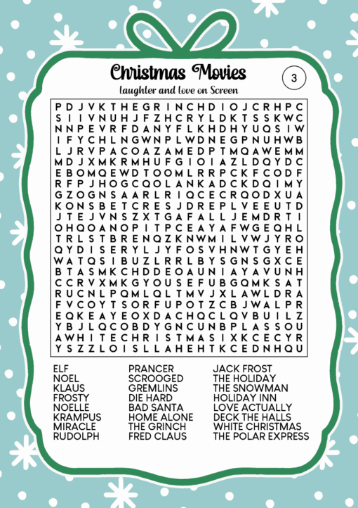Christmas Word Search Puzzles Edition 3 - Image 4