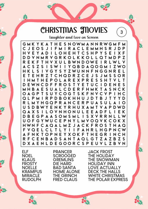 Cozy Christmas Word Search Puzzles Edition 5 - Image 4