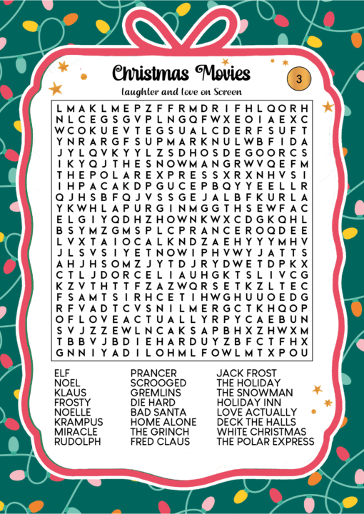 Christmas Word Search Puzzles Edition 2 - Image 4