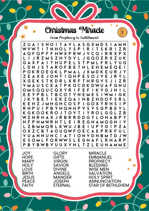 Christmas Word Search Puzzles Edition 2 - Image 2