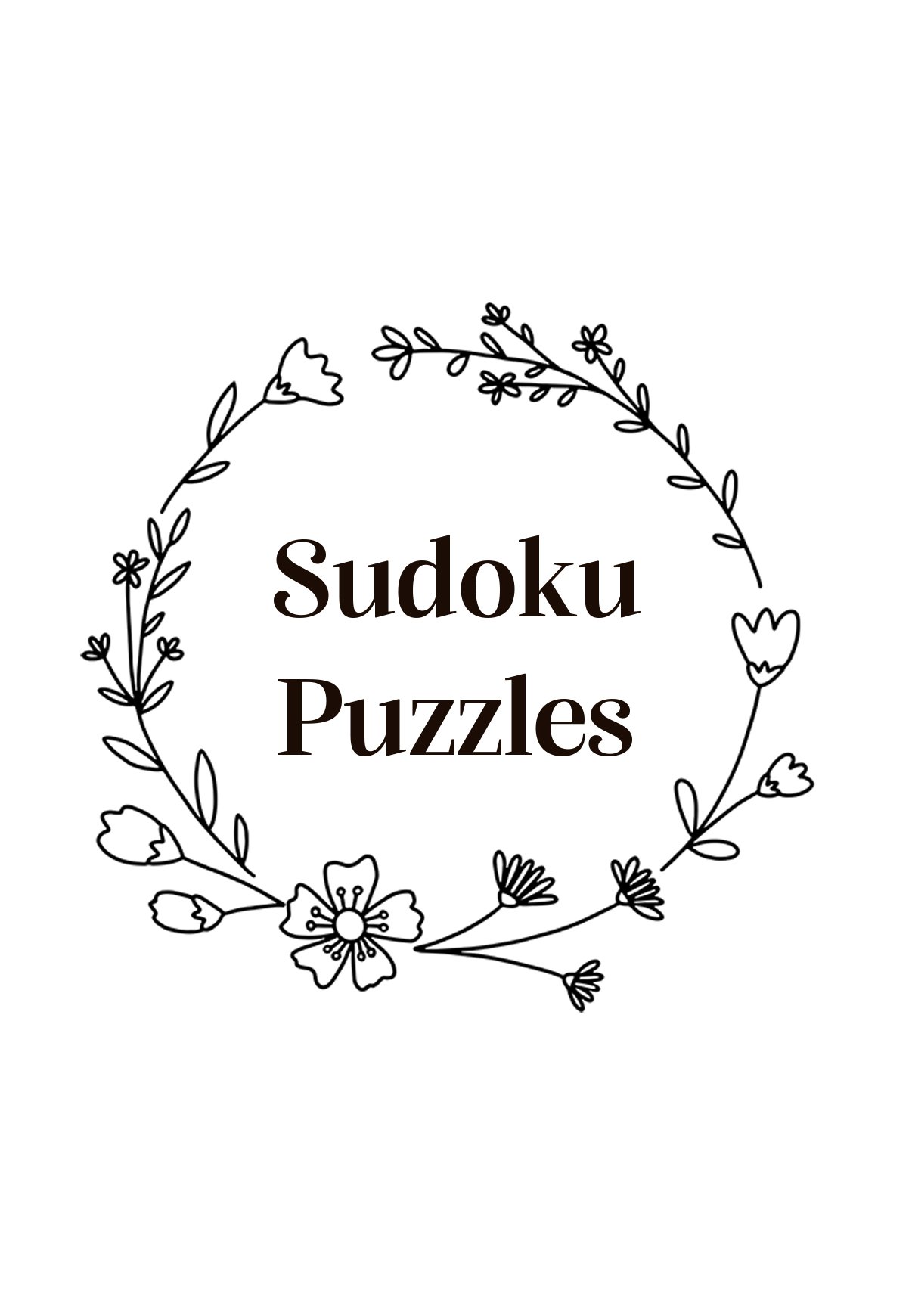 Floral Ring Sudoku Puzzles