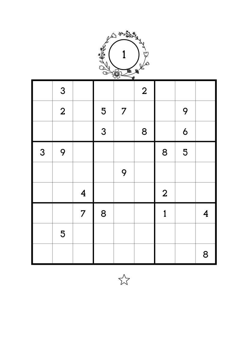Floral Ring Sudoku Puzzles - Image 2