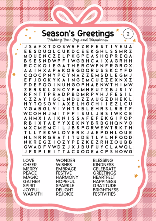 Cozy Christmas Word Search Puzzles Edition 9 - Image 3