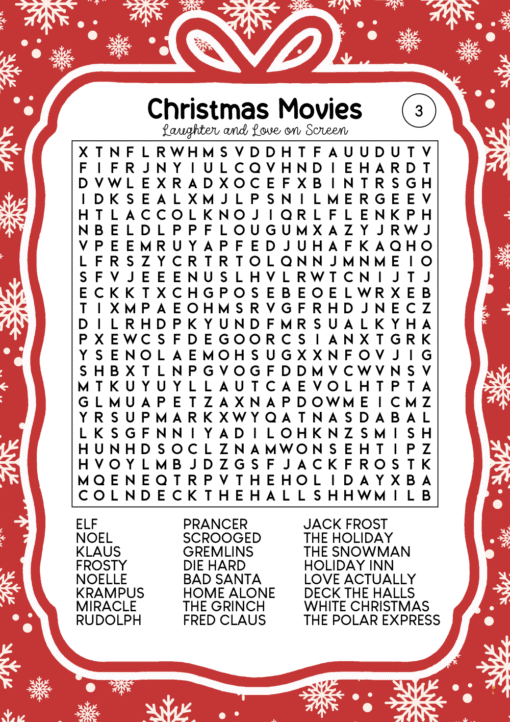 Cozy Christmas Word Search Puzzles Edition 10 - Image 4