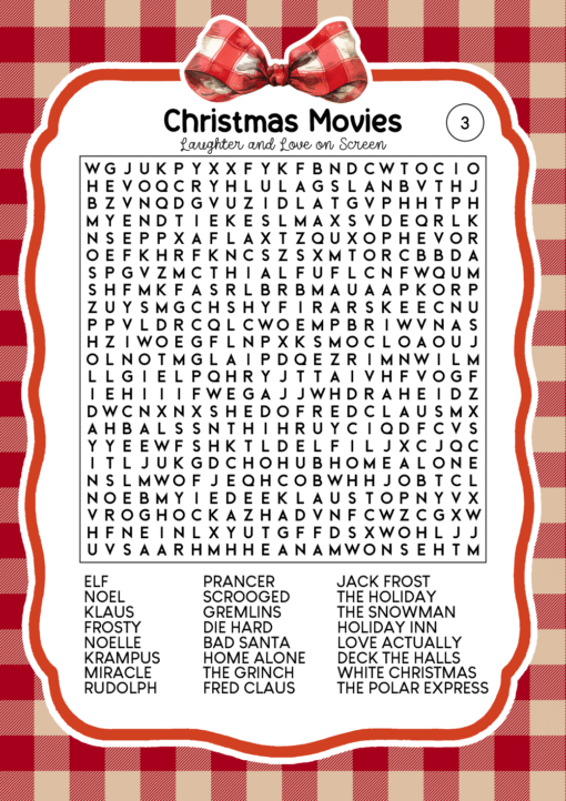 Cozy Christmas Word Search Puzzles Edition 8 - Image 4