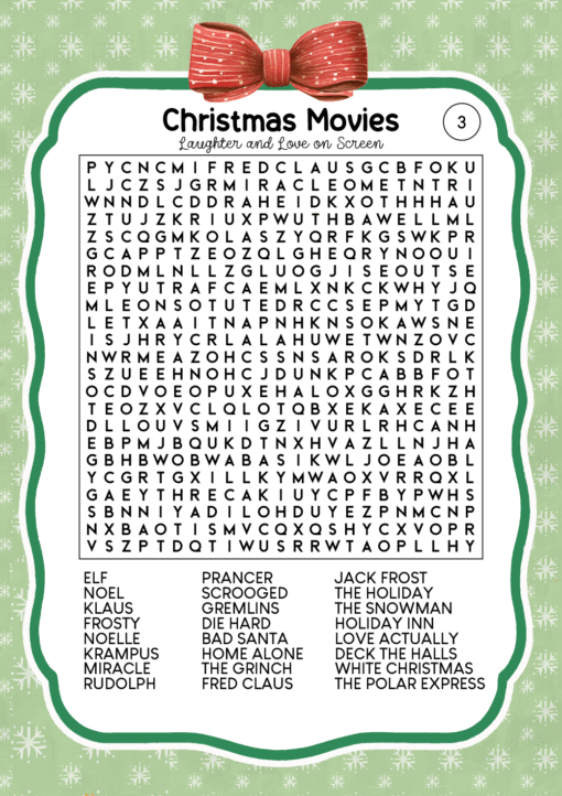 Cozy Christmas Word Search Puzzles Edition 6 - Image 4