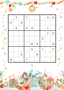 Alternative view of Christmas Sudoku Vol 8