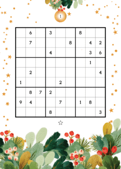 Alternative view of Christmas Sudoku Vol 10