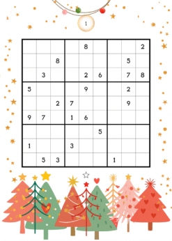 Alternative view of Christmas Sudoku Vol 22