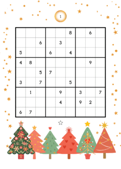 Alternative view of Christmas Sudoku Vol 24