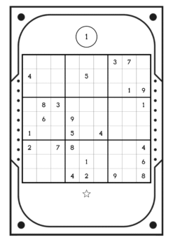 Alternative view of 1000 Sudoku Puzzles
