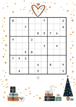 Alternative view of Christmas Sudoku Vol 21