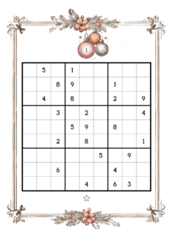 Alternative view of Vintage Christmas Sudoku Volume 7