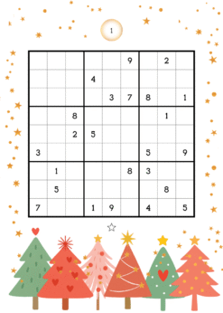 Alternative view of Christmas Sudoku Vol 23