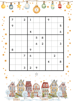 Alternative view of Christmas Sudoku Vol 7