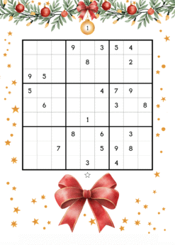 Alternative view of Christmas Sudoku Vol 2