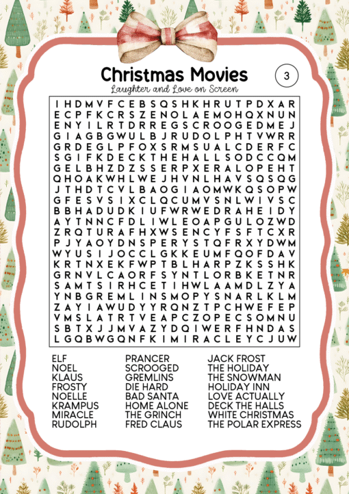 Cozy Christmas Word Search Puzzles Edition 7 - Image 4