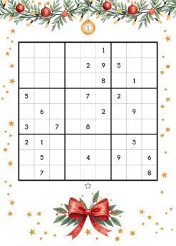 Alternative view of Christmas Sudoku Vol 1
